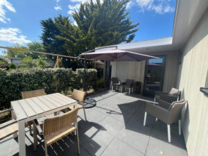 die luxuriöse Terrasse von BeachHouse AAN ZEE in Noordwijk aan Zee
